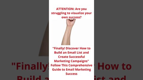 Email Marketing Success Story Are you struggling to visualize your own success Marketing Campaigns