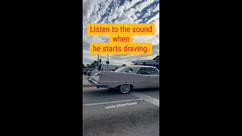 Listen to the sound when he starts draving. #vintagecar #classiccar #classiccars #vintage #vintage