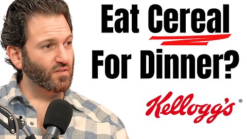 Kellogg's Brand Recommends Eating Cereal For Dinner - Dr. Reese Reacts