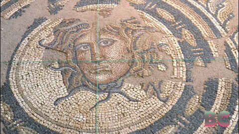 Mysterious mosaics depicting Medusa uncovered at 2nd-century Roman villa