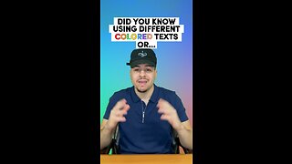 Use COLOR PSYCHOLOGY in your VIDEOS!