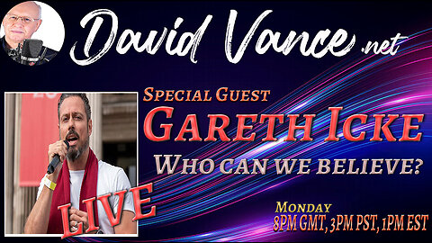 Monday live with Gareth Icke