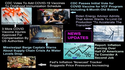 CDC Votes To Add COVID-19 Vax To Childhood Immunization Schedule & Other News