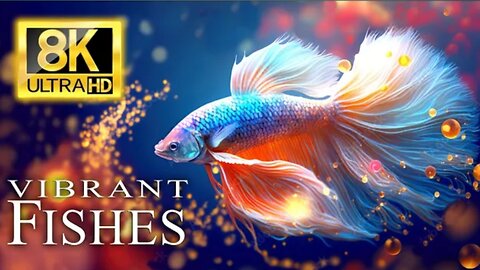 Mesmerizing Vibrant Fishes in Stunning 8K HDR | Ultra HD Aquatic Beauty