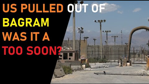EP 33 US PULLS OUT OF BAGRAM AIRFIELD IN THE MIDDLE OF THE NIGHT
