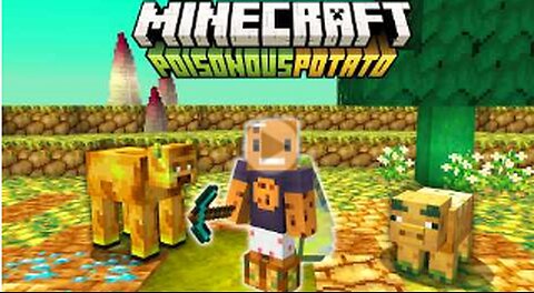 Can You Beat Minecraft in a Potato ONLY World_