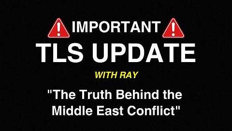 BREAKING NEWS: The Truth About the Middle East Conflict (TRAILER)