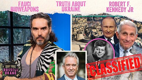 Russell & RFK Jr | FAUCI, CIA Secrets & Running For President - #128 - Stay Free With Russell Brand