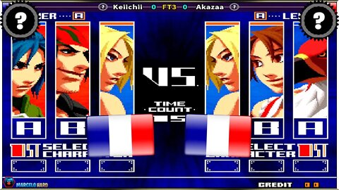 The King of Fighters 2003 (Keiichii Vs. Akazaa) [France Vs. France]