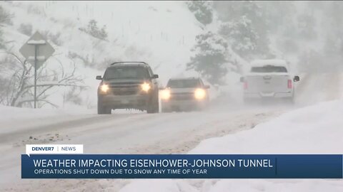 How Colorado's crazy weather impacts the day-to-day operations of the Eisenhower Tunnel