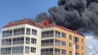 Condo fire on Fort Myers Beach