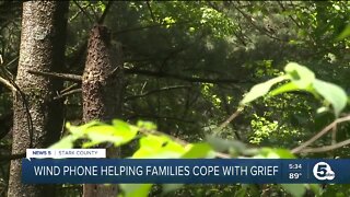 'Wind phone' in Stark County park helps families cope with grief