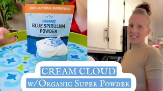 Organic Super Powder Recipe…Crustless Cream Cloud ☁️ #video #viral #tiktok