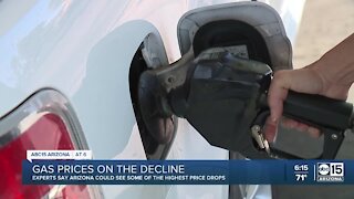 Gas prices expected to go down soon around the state, according to experts