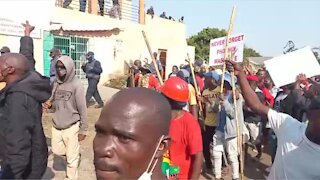 EFF march gets rowdy