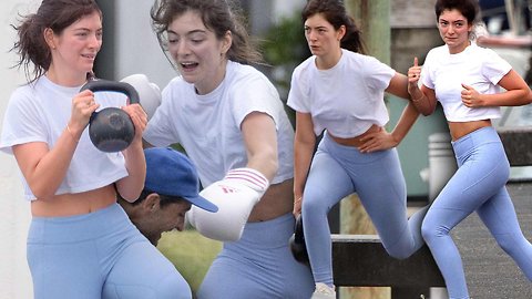 PICS: Lorde Throws Down During Boxing Class