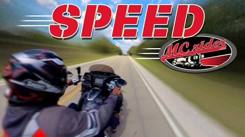 Motorcycle Speed: Too Fast or Slow, both can kill you!