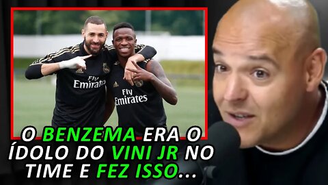 TRETA ENTRE BENZEMA E VINICIUS JR - FERNANDO KALLÁS - Flow Sport Club #116 (FlowPah)