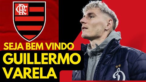 NOVO REFORÇO DO FLAMENGO SEJA BEM VINDO GUILLERMO VARELA SKILLS LANCES GOLS GUILLERMO VARELA 2022