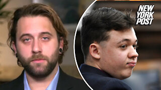 Man shot by Kyle Rittenhouse reacts to gunman's emotional testimony