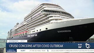 Concerns for San Diego cruise ships following COVID outbreak