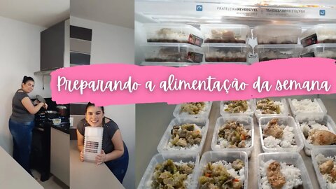 Como preparar as marmitas da semana| alimentação saudável