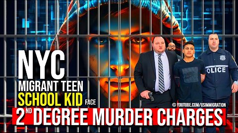 JUST NOW: NYC Migrant School Teen Shooter Captured & Jailed🚨 2nd Degree Murder Charges & Deportation
