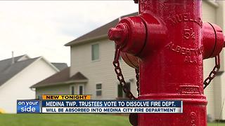 Medina Township trustees vote to consolidate fire department into the City of Medina