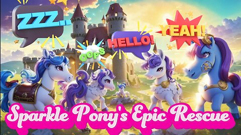 The Sparkle Pony's Epic Rescue. My Little Pony. #mylittlepony