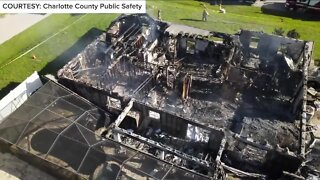 Early morning house fire in Charlotte County