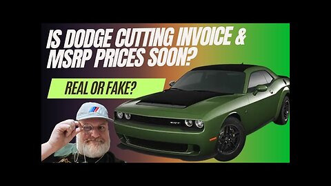 Is Dodge Cutting Prices On Cars? Or Is It A Lie?