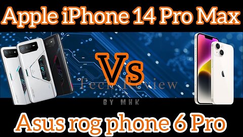 Apple iPhone 14 Pro Max VS Asus Rog Phone 6 Pro