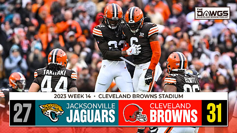 Browns vs Jaguars - Week 14 Postgame Show | Cleveland Browns Podcast 2023