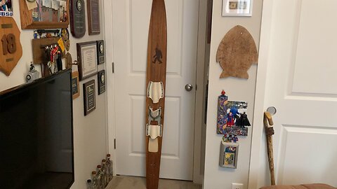 Old Waterski Bigfoot Wall Decor