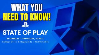 NEW PlayStation State Of Play Announced - Everything You NEED TO KNOW