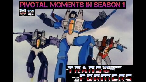 The Transformers - TV Series - Season 1 - Pivotal Moments - 80s animation - Autobots and Decepticons
