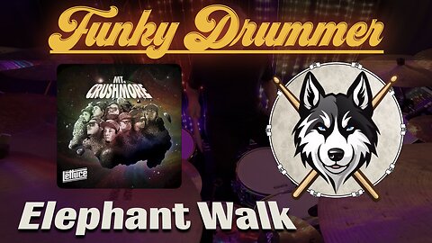 65 — Lettuce — Elephant Walk — HuskeyDrums | Funky Drummer | @First Sight | Drum Cover