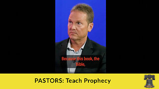 PASTORS: Teach Prophecy