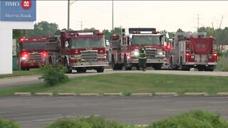 Milwaukee Fire Department responds to fire at former Northridge Mall