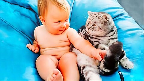 Baby and Pets - The Cutest and Funniest Moments Ever!