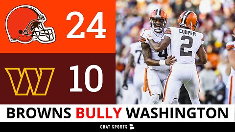 Browns Highlights After Win vs. Commanders: Deshaun Watson Has Arrived