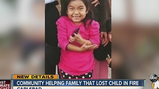Community helping family that lost child in fire