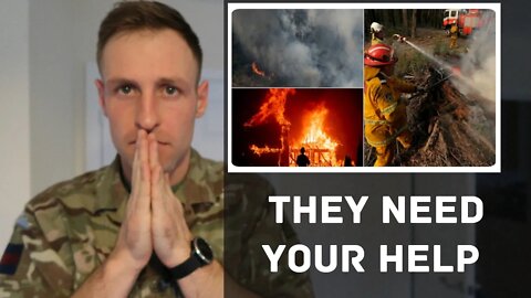 BRITISH ARMY SOLDIER | HUGE ANNOUNCEMENT | AUSTRALIAN BUSHFIRES (PLEASE WATCH)