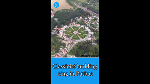 Classicist building ring in Putbus