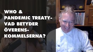 Vad innebär Pandemic Treaty? Intervju med Michael Zazzio