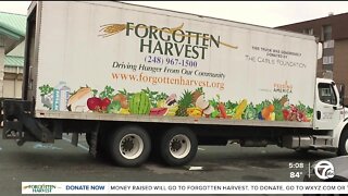 Who partners with Forgotten Harvest?