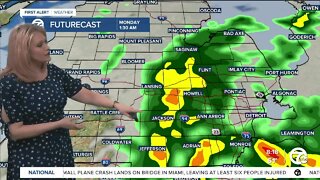 Metro Detroit Weather: More storms, rain and heat today
