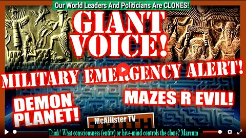 GIANT VOICE ALERT SYSTEM! CHRISTIAN21 PREVIEW! DEMON PLANET! DRACONIAN ROYALTY! 7 MESSAGES!