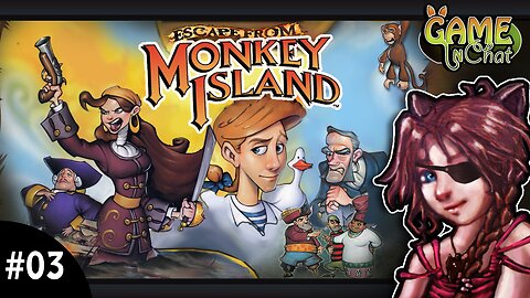 Escape From Monkey Island 🐵🏝️ (Monkey Island 4) 😃 #02 , Lill "Learning some new Insults!" 😇