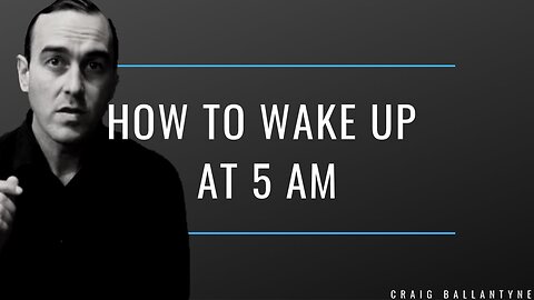 How to Wake Up at 5 AM
